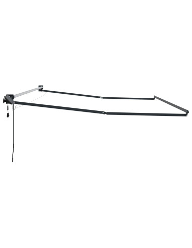 Struttura della tenda elettrica retrattile Antracite 5 x 3 m