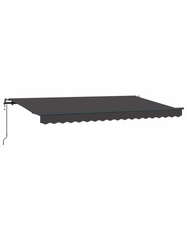 Tenda Retrattile Antracite 400 x 200 cm Tessuto