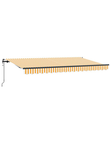 Tenda Retrattile Giallo 400 x 200 cm Tessuto