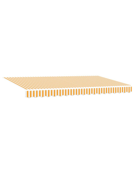 Tenda Retrattile Giallo 400 x 200 cm Tessuto