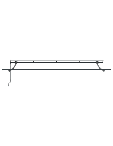 Tenda Retrattile Crema 350 x 200 cm Poliestere e Alluminio
