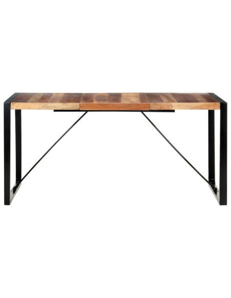 Tavolo da Pranzo 160x80x75 cm Legno Massello Finitura Sheesham