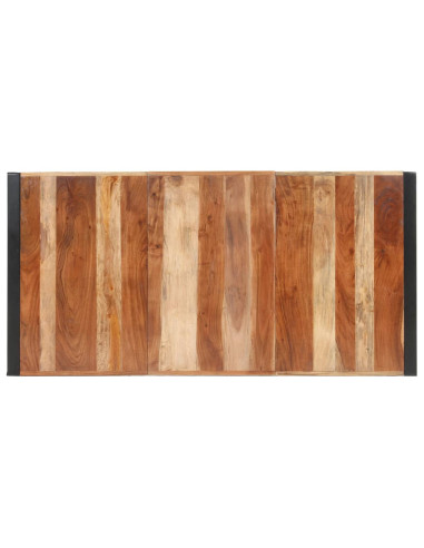 Tavolo da Pranzo 160x80x75 cm Legno Massello Finitura Sheesham