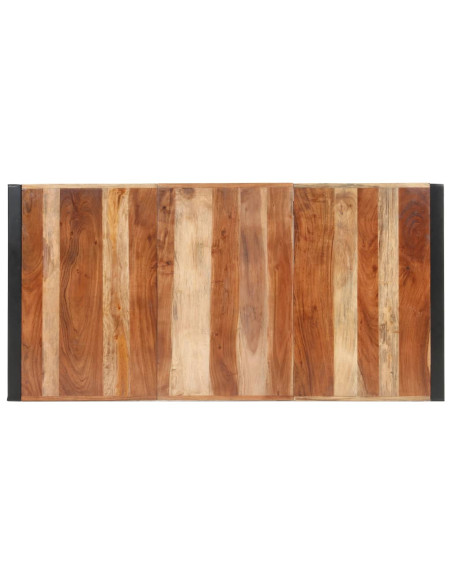 Tavolo da Pranzo 160x80x75 cm Legno Massello Finitura Sheesham
