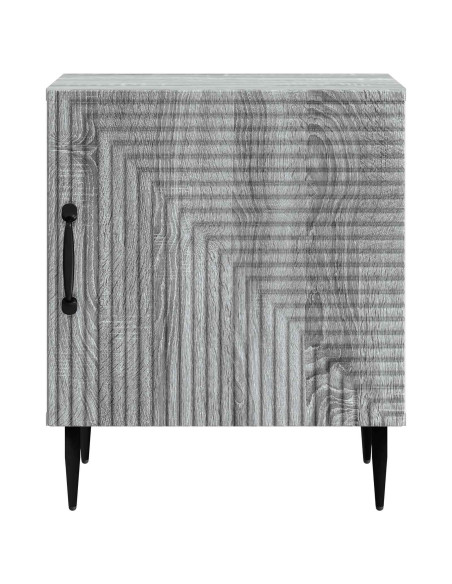 Armadio da Notte Grigio Sonoma 43 x 34,5 x 50 cm