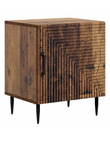 Armadio da Notte 2 pcs Legno antico 43 x 34,5 x 50 cm