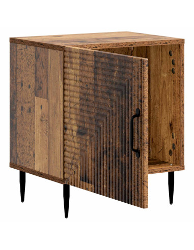 Armadio da Notte 2 pcs Legno antico 43 x 34,5 x 50 cm
