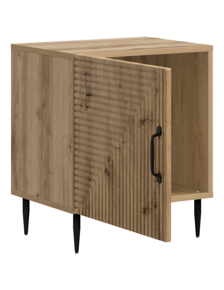 Armadio da Notte Rovere Artigianale 43 x 34,5 x 50 cm