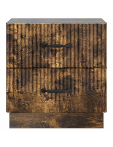 Armadio da Notte con cassetto Rovere Fumo 43 x 34,5 x 44,5 cm