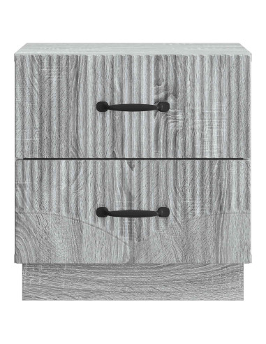 Armadio da Notte con cassetto Grigio Sonoma 43 x 34,5 x 44,5 cm