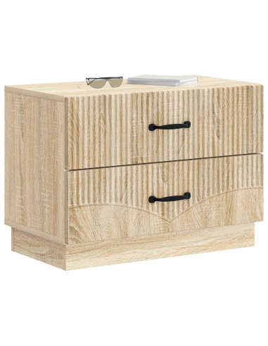 Armadio da Notte con cassetto Rovere Sonoma 62 x 34,5 x 44,5 cm