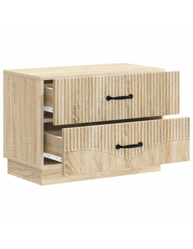 Armadio da Notte con cassetto Rovere Sonoma 62 x 34,5 x 44,5 cm