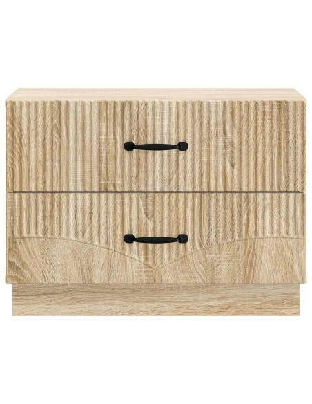 Armadio da Notte con cassetto Rovere Sonoma 62 x 34,5 x 44,5 cm