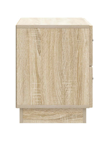 Armadio da Notte con cassetto Rovere Sonoma 62 x 34,5 x 44,5 cm