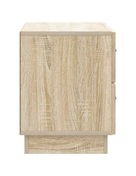 Armadio da Notte con cassetto Rovere Sonoma 62 x 34,5 x 44,5 cm