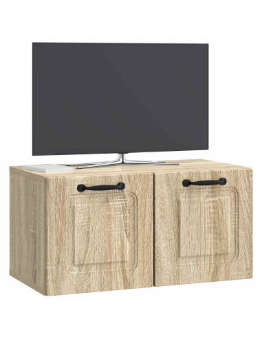 Mobile Porta TV da Muro Rovere Sonoma 59,5 x 31 x 30 cm