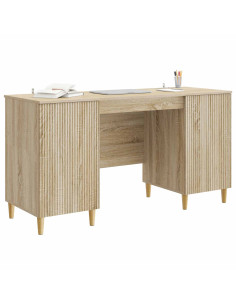 Scrivania Rovere Sonoma 142,5 x 50 x 75 cm Legno ingegnerizzato 2