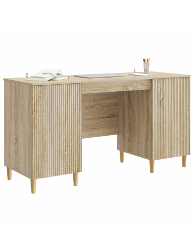 Scrivania Rovere Sonoma 142,5 x 50 x 75 cm Legno ingegnerizzato
