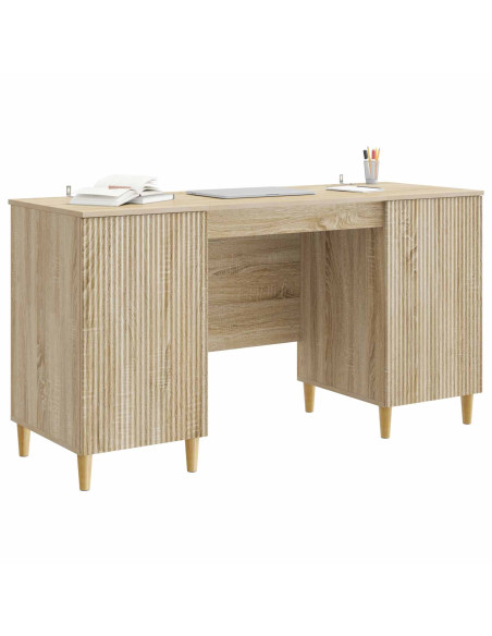 Scrivania Rovere Sonoma 142,5 x 50 x 75 cm Legno ingegnerizzato