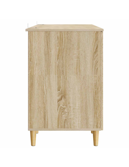 Scrivania Rovere Sonoma 142,5 x 50 x 75 cm Legno ingegnerizzato