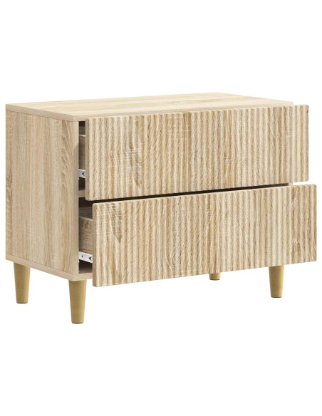 Armadio da Notte con cassetto Rovere Sonoma 62 x 34,5 x 48 cm