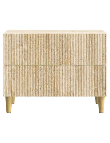 Armadio da Notte con cassetto Rovere Sonoma 62 x 34,5 x 48 cm