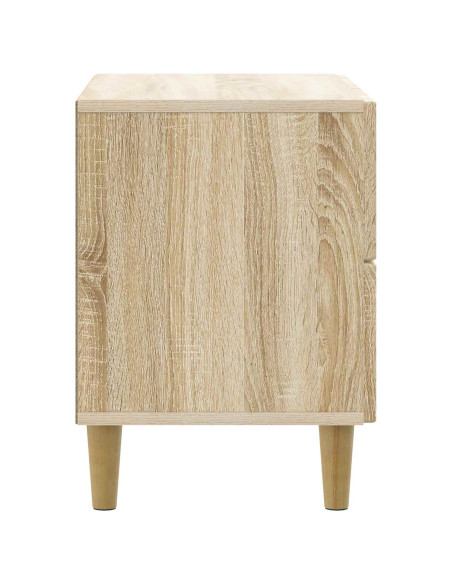 Armadio da Notte con cassetto Rovere Sonoma 62 x 34,5 x 48 cm