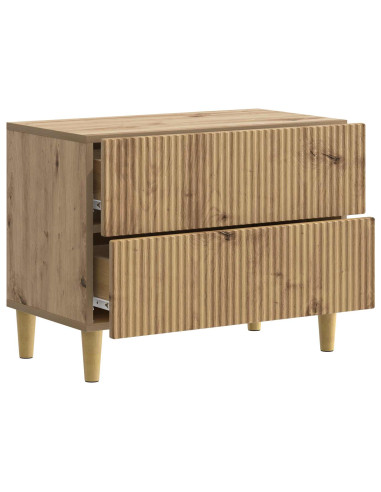 Armadio da Notte Rovere Artigianale 62 x 34,5 x 48 cm