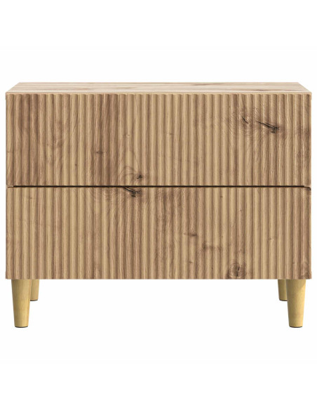 Armadio da Notte Rovere Artigianale 62 x 34,5 x 48 cm