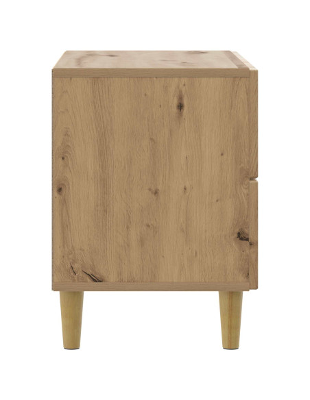 Armadio da Notte Rovere Artigianale 62 x 34,5 x 48 cm