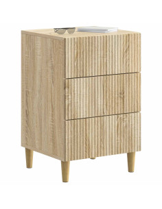Armadio da Notte con cassetto Rovere Sonoma 43 x 41 x 66,5 cm 2