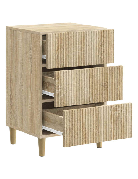 Armadio da Notte con cassetto Rovere Sonoma 43 x 41 x 66,5 cm