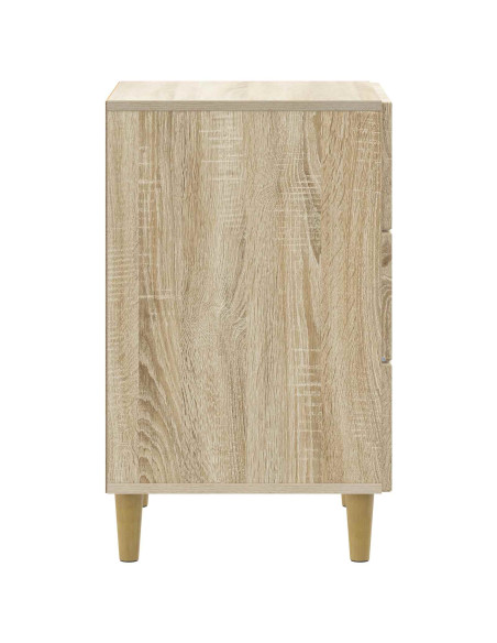 Armadio da Notte con cassetto Rovere Sonoma 43 x 41 x 66,5 cm