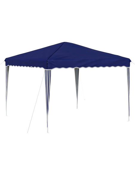 Tenda per feste a pop-up Blu 288 x 288 x 245 cm Tessuto Oxford