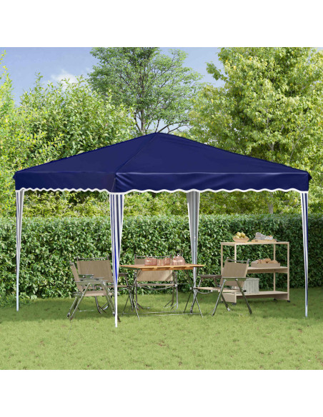 Tenda per feste a pop-up Blu 288 x 288 x 245 cm Tessuto Oxford