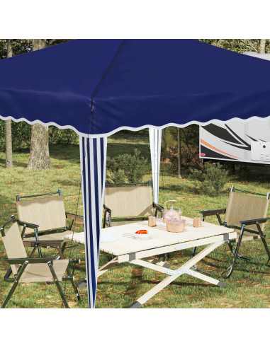 Tenda per feste a pop-up Blu 288 x 288 x 245 cm Tessuto Oxford