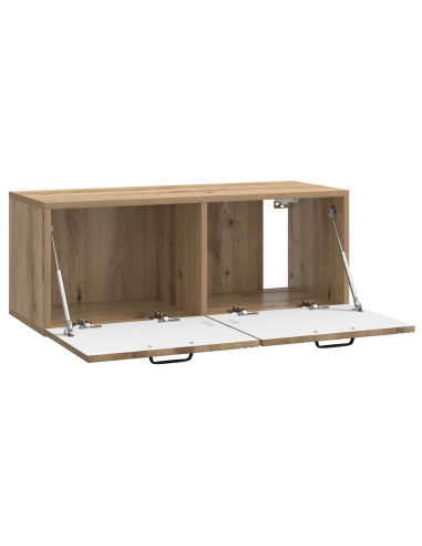 Mobile Porta TV da Muro Rovere Artigianale 78,5 x 31 x 30 cm