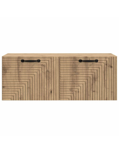 Mobile Porta TV da Muro Rovere Artigianale 78,5 x 31 x 30 cm