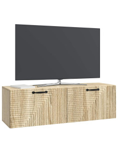 Mobile Porta TV da Muro Rovere Sonoma 98 x 31 x 30 cm 2