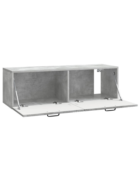Mobile Porta TV da Muro Grigio Cemento 98 x 31 x 30 cm