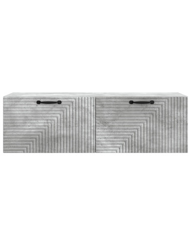 Mobile Porta TV da Muro Grigio Cemento 98 x 31 x 30 cm