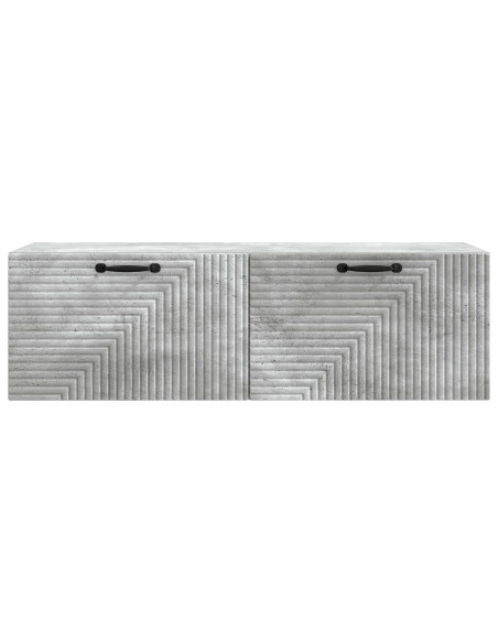 Mobile Porta TV da Muro Grigio Cemento 98 x 31 x 30 cm