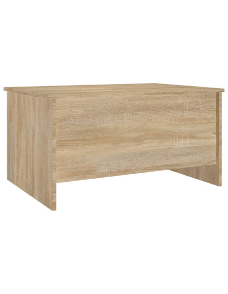 Tavolino Salotto Rovere Sonoma 80x55,5x41,5cm Legno Multistrato