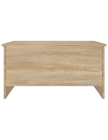 Tavolino Salotto Rovere Sonoma 80x55,5x41,5cm Legno Multistrato