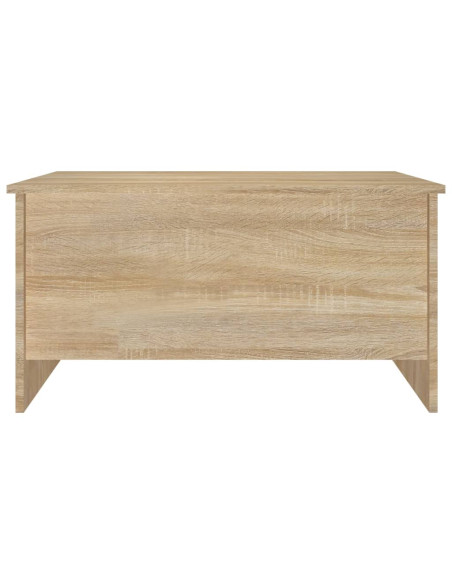 Tavolino Salotto Rovere Sonoma 80x55,5x41,5cm Legno Multistrato