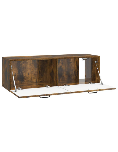 Mobile Porta TV da Muro Rovere Fumo 98 x 31 x 30 cm