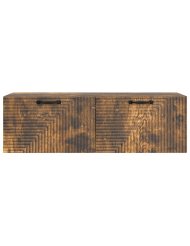 Mobile Porta TV da Muro Rovere Fumo 98 x 31 x 30 cm
