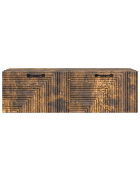 Mobile Porta TV da Muro Rovere Fumo 98 x 31 x 30 cm