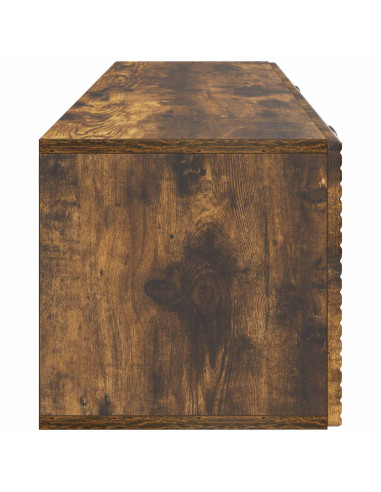 Mobile Porta TV da Muro Rovere Fumo 98 x 31 x 30 cm