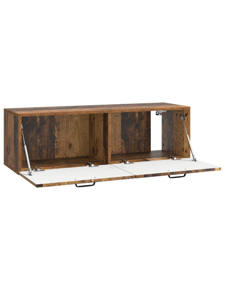 Mobile Porta TV da Muro Legno antico 98 x 31 x 30 cm